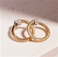 Orecchini Antorà Donna in Oro rosa Diamante 0.38 Ct 6011 - 6011